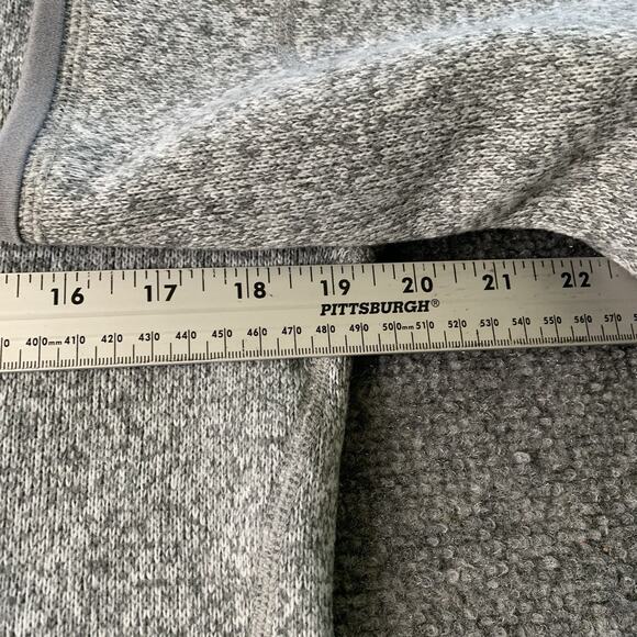 Patagonia Better Sweater Quarter Zip Fleece Gray Women Medium Fall Winter Comfy - Picture 8 of 14